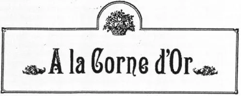 A LA CORNE D OR