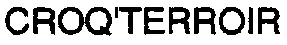 CROQ'TERROIR