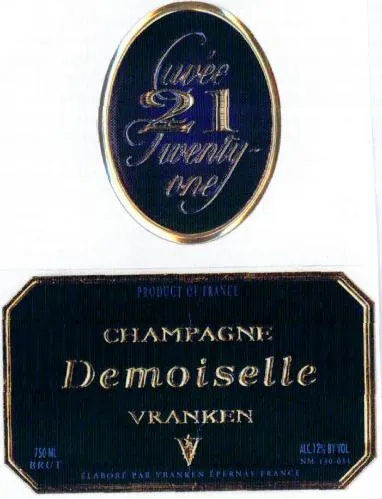 CUVEE 21 TWENTY ONE DEMOISELLE VRANKEN
