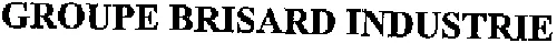 GROUPE BRISARD INDUSTRIE