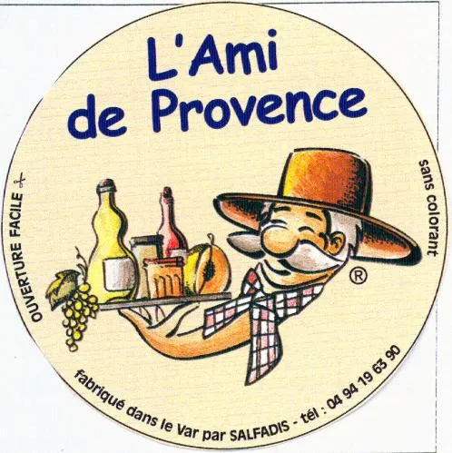 L'Ami de Provence ® OUVERTURE FACILE sans colorant fabriqué dans le Var par SALFADIS - tél : 04 94 19 63 90