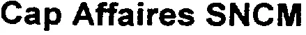 Cap Affaires SNCM