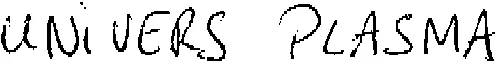 UNIVERS PLASMA