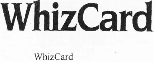 WhizCard WhizCard