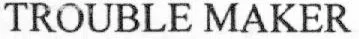 TROUBLE MAKER
