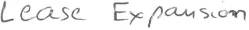Lease Expansion