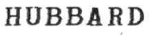 HUBBARD