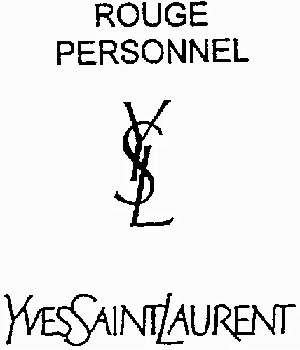 ROUGE PERSONNEL YSL YVES SAINT LAURENT