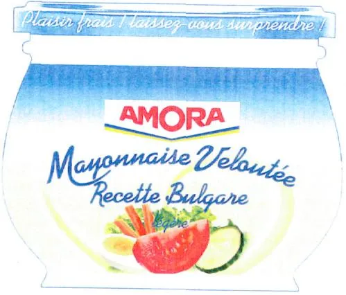 AMORA MAYONNAISE VELOUTEE RECETTE BULGARE