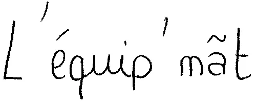 L'équip'mãt