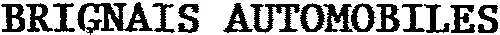 BRIGNAIS AUTOMOBILES