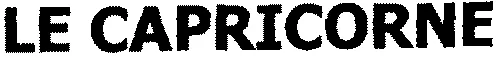 LE CAPRICORNE