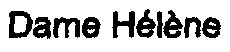 Dame Hélène