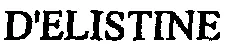 D'ELISTINE
