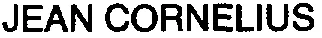 JEAN CORNELIUS