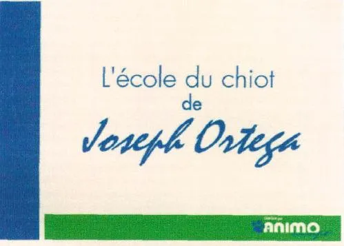 L'école du chiot de Joseph Ortega Animo Concept