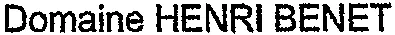 Domaine HENRI BENET