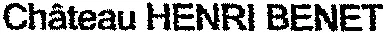Château HENRI BENET