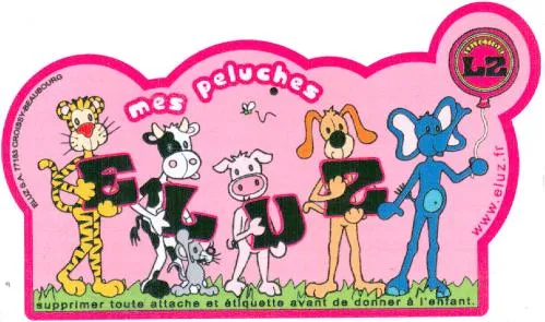 mes peluches ELUZ