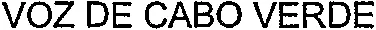VOZ DE CABO VERDE