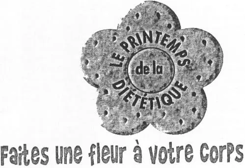 LE PRINTEMPS de la DIETETIQUE Faites une fleur à votre corps