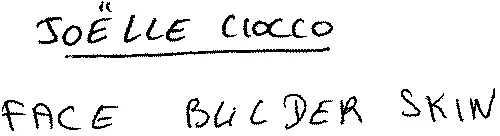 JOËLLE CIOCCO FACE BULDER SKIN