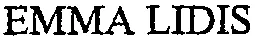 EMMA LIDIS