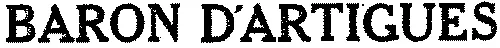 BARON D'ARTIGUES