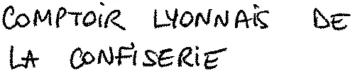 COMPTOIR LYONNAIS DE LA CONFISERIE