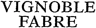 VIGNOBLE FABRE
