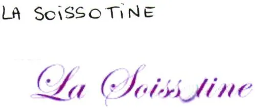 LA SOISSOTINE