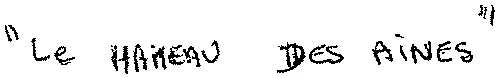“ LE HAMEAU DES AINES ”