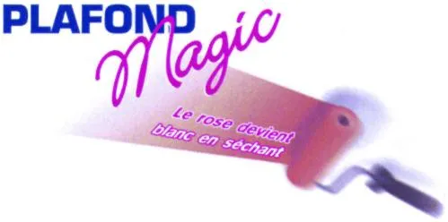 PLAFOND MAGIC LE ROSE DEVIENT BLANC EN SECHANT