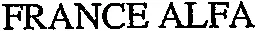 FRANCE ALFA