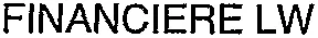FINANCIERE LW