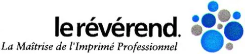 LE REVEREND LA MAITRISE DE L'IMPRIME PROFESSIONNEL M