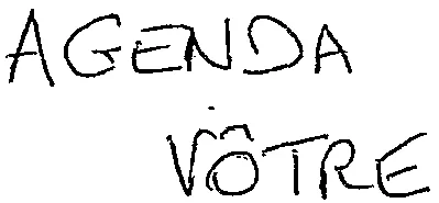 AGENDA VÔTRE