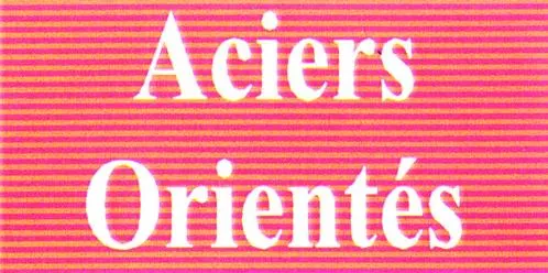 ACIERS ORIENTÉS