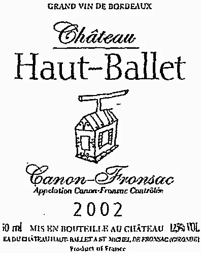 CHATEAU HAUT-BALLET