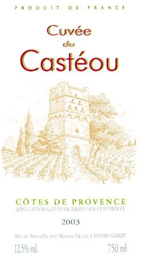 CUVEE DU CASTEOU