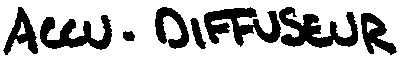ACCU-DIFFUSEUR