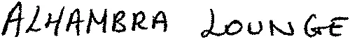 ALHAMBRA LOUNGE