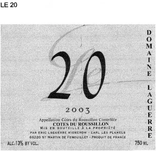 LE 20 DOMAINE LAGUERRE