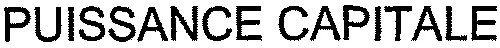 PUISSANCE CAPITALE