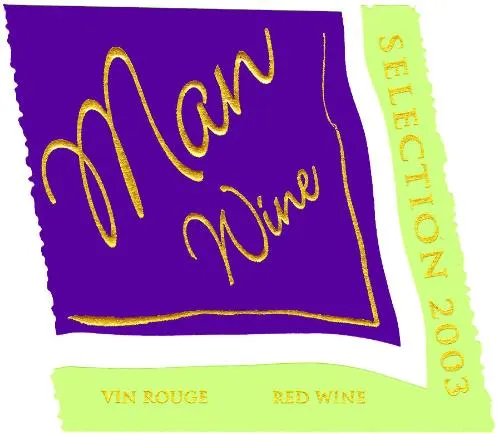 MAN WINE VIN ROUGE RED WINE SELECTION 2003