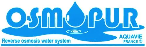 OSMOPUR REVERSE OSMOSIS WATER SYSTEM AGUAVIE FRANCE