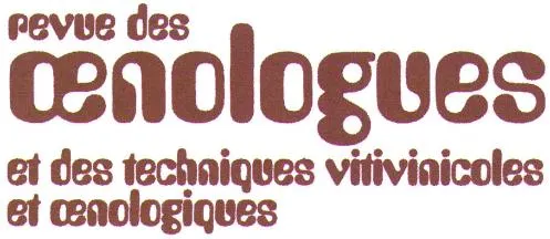 REVUE DES OENOLOGUES ET DES TECHNIQUES VITIVINICOLES ET OENOLOGIQUES
