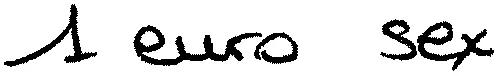 1 euro sex