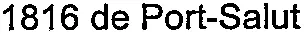 1816 de Port-Salut
