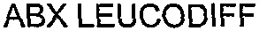 ABX LEUCODIFF